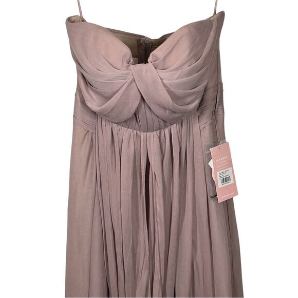 Birdy Grey Chicky Mauve Convertible Bridesmaid Dress XS NWT Floor Length - Picture 10 of 16